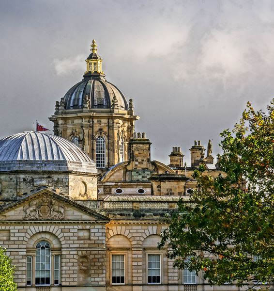 'Close up Cupola at Castle Howard' by Julie Cowdy